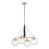 gomb uvegburas fenyes nikkel csillar modern design lampa lancos fuggesztek elegans nappali etkezo konyha etterem vilagitas.jpg
